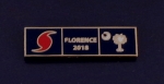 HURRICANE FLORENCE 2018 South Carolina GOLD Uniform Award/Commendation Bar pin